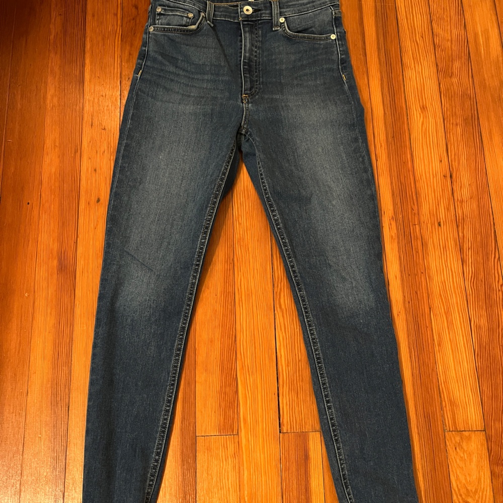Rag & Bone Dark Blue Skinny Jeans